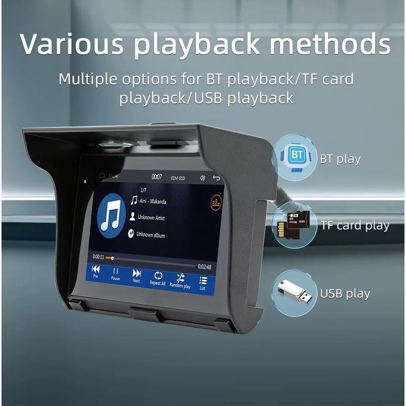 Adaptável Ecrã tátil universal SWM B5350 Preto - Leitor multimédia para automóvel