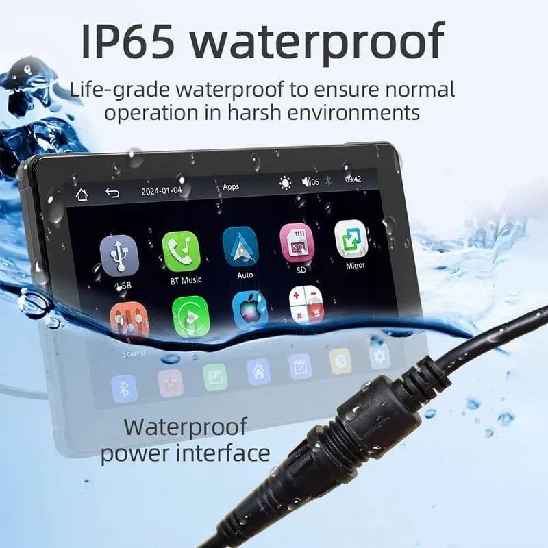 Etanche à l'eau de Ecran tactile universel SWM B5351 Noir - Lecteur multimédia automobile