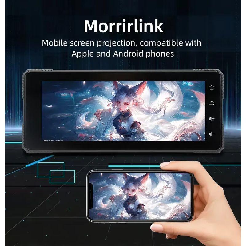 MirrorLink de Ecran tactile universel SWM B5353 Noir - Lecteur multimédia automobile