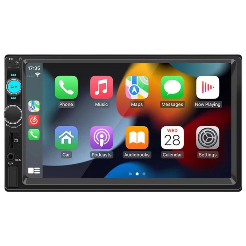 Autorradio 2 DIN SWM F7010C 7 pulgadas Bluetooth/Carplay USB Negro