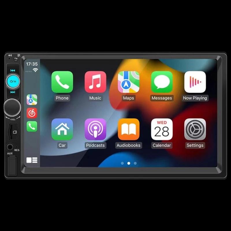 Autorradio 2 DIN SWM F7010C 7 pulgadas Bluetooth/Carplay USB Negro