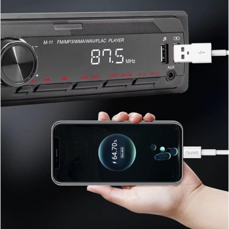 Ecrã de Autorádio 1 DIN SWM M11 Bluetooth Preto