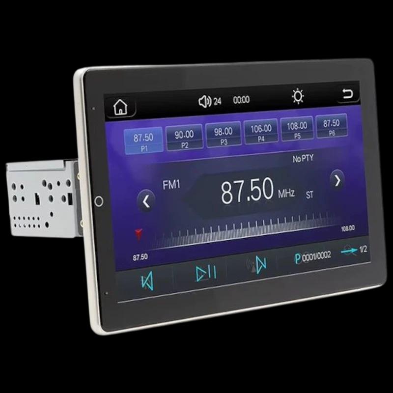 Autoradio 1 DIN SWM YT-9930L 10.1 pouces Bluetooth/CarPlay Sans Fil USB Noir