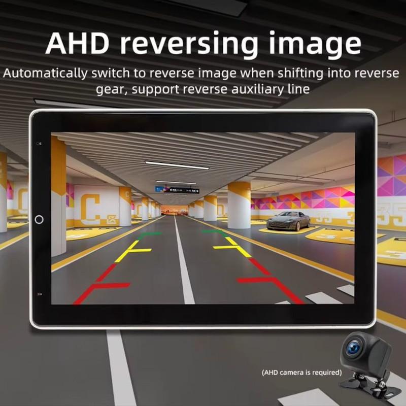 Appareil photo de Autoradio 1 DIN SWM YT-9930L 10.1 pouces Bluetooth/CarPlay Sans Fil USB Noir