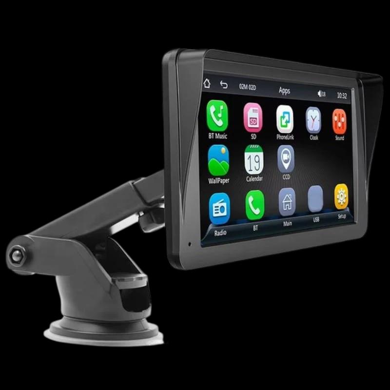 Pantalla táctil universal SWM B5300L 7 pulgadas Carplay/Android Auto Inalámbrico Negro - Reproductor multimedia para coche