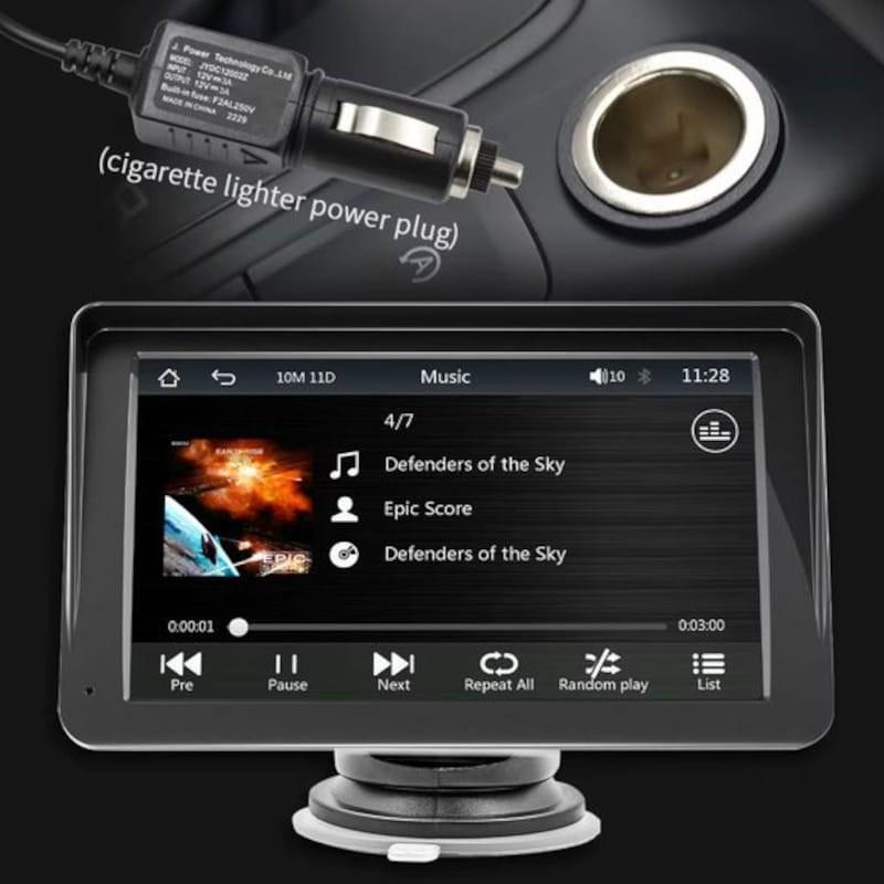 Adaptable Pantalla táctil universal SWM B5300L Negro - Reproductor multimedia para coche