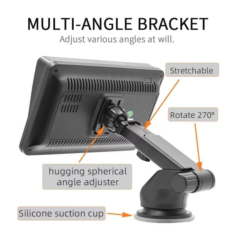 Soporte de Pantalla táctil universal SWM B5300L Negro - Reproductor multimedia para coche