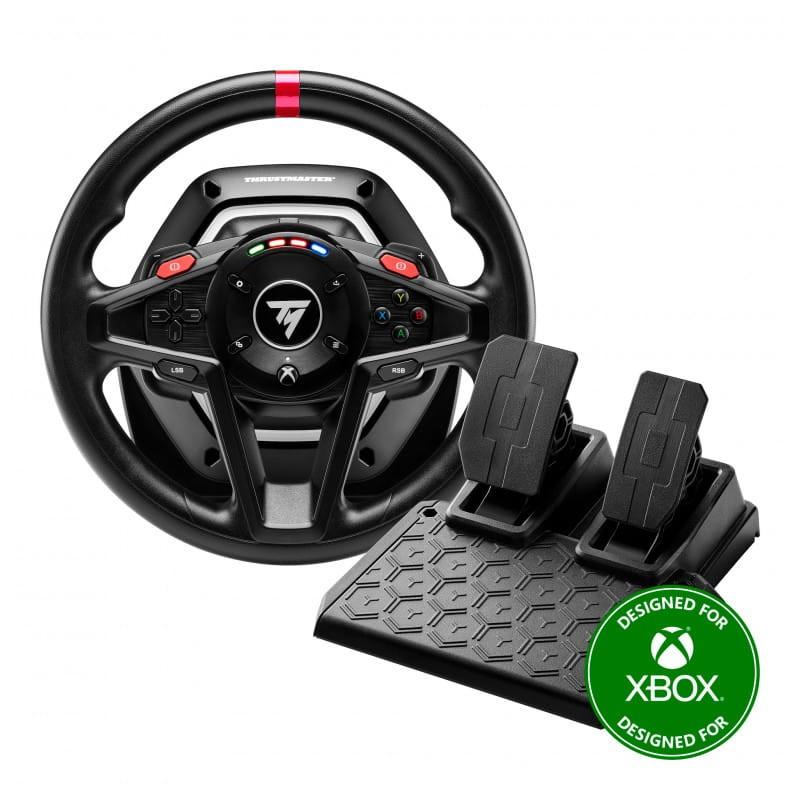 Thrustmaster T128 Black USB Steering Wheel + Analog Pedals PC, Xbox, Xbox One compatible avec pc et xbox
