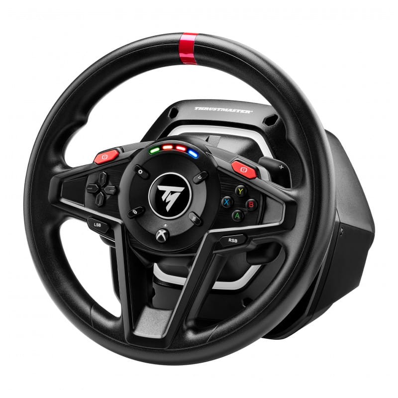 Thrustmaster T128 Black USB Steering Wheel + Analog Pedals PC, Xbox, Xbox One volant avant image