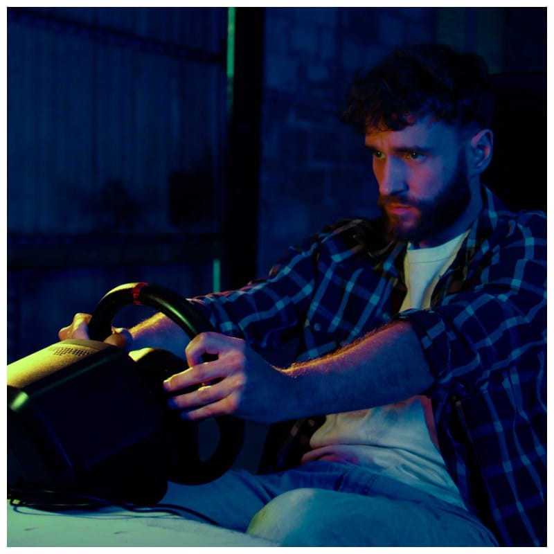 Thrustmaster T128 Black USB Steering Wheel + Analogue Pedals PC, PlayStation 4, PlayStation 5 image réelle