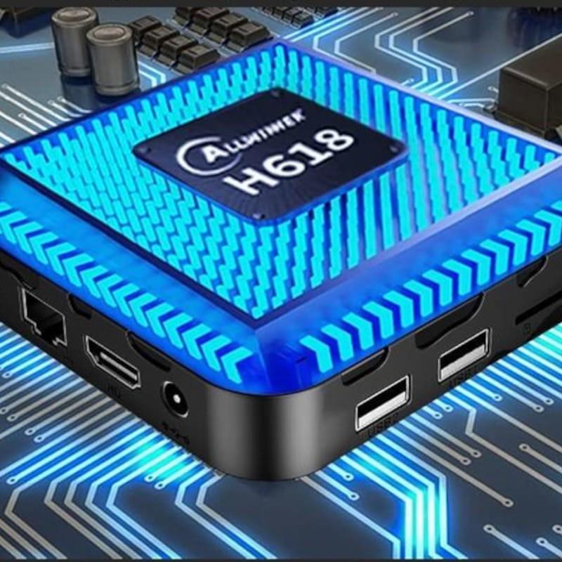 Procesador de T95 Max H618 4GB/32GB Dual Wifi Bluetooth Android 12 - Android TV