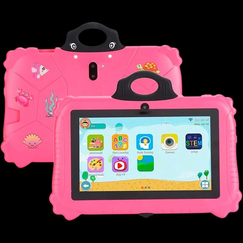 Powerbasics MT6735 2Go/16Go Panda Rose - Tablette pour enfants