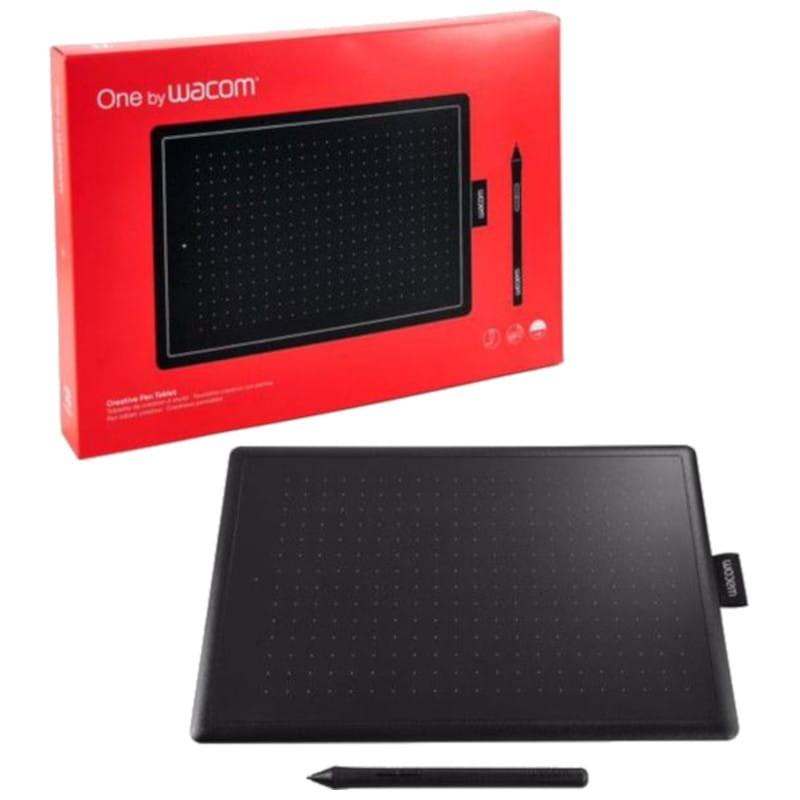 Tableta digitalizadora Wacom One by Medium Negro - Caja