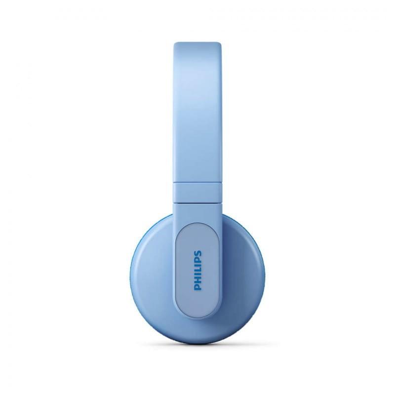 Philips TAK4206BL/00 Azul - Vista lateral dos auriculares para crianças