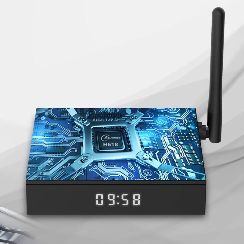 Tanix TX68 H618 4 GB/32GB Android 12 - Android TV - Processador