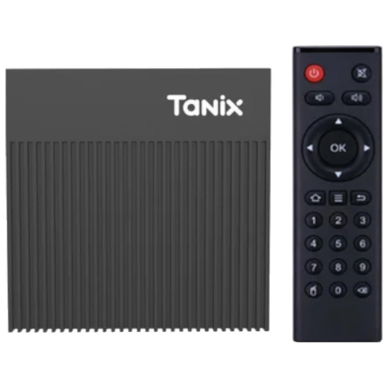 Tanix X4 Pro 4K 4GB/64GB Android 11 - Android TV Foto Superior com Controle Remoto