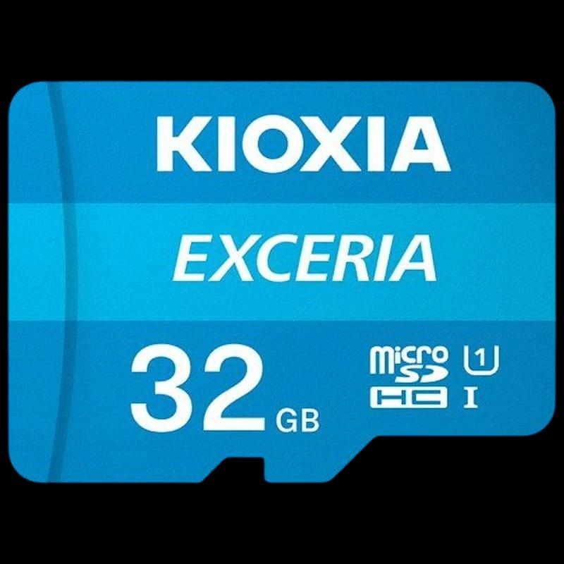 Kioxia Exceria MicroSDHC 32GB Clase 10 UHS-I + Adaptador