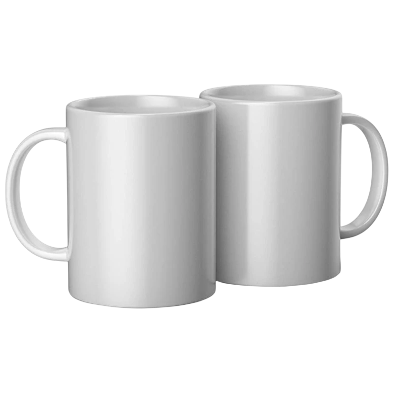 Tazas Cricut (2007821) 340 ml 2 Tazas Blanco