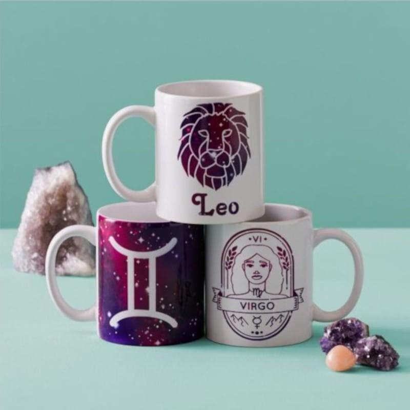 Canecas Cricut (2007821) 340 ml 2 Canecas Branca - Decoração