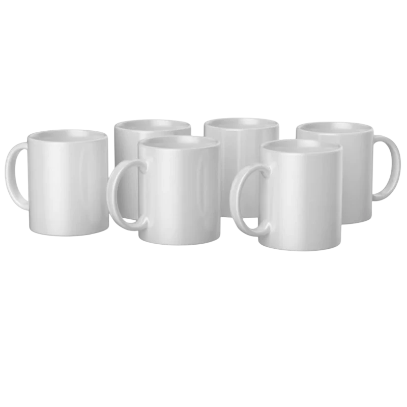 Tazas Cricut (2008944) 425 ml 6 Tazas Blanco