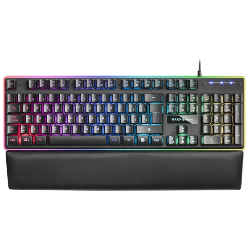 Teclado Gaming Mars Gaming MK320 RGB USB Negro