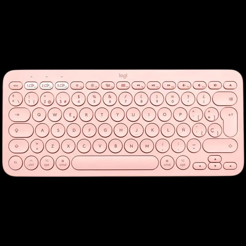 Teclado Inalámbrico Logitech K380 Rosa ES Layout