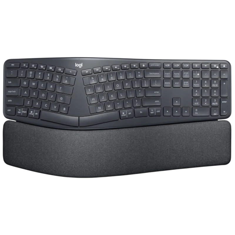 Teclado Mecánico Logitech Ergo K860 Inalámbrico Grafito