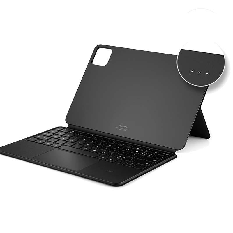 connecteur magnétique de la Coque originale avec clavier et pavé tactile noire pour Xiaomi Pad 6