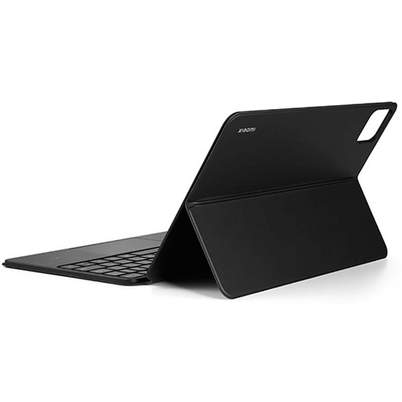 vue arrière de la Coque originale avec clavier et pavé tactile noire pour Xiaomi Pad 6