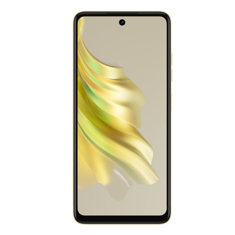 Tecno Spark 20 8Go/256Go Or - Téléphone Mobile - Vue de face