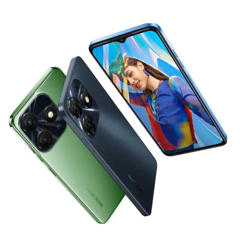 Colores de Tecno Spark 10 5G 4GB/64GB Negro – Teléfono móvil