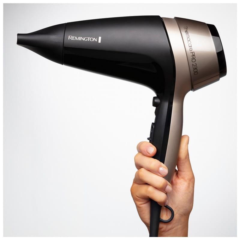 Secador de pelo Remington Thermacare Pro 2300 2300W Negro/Marrón imagen real