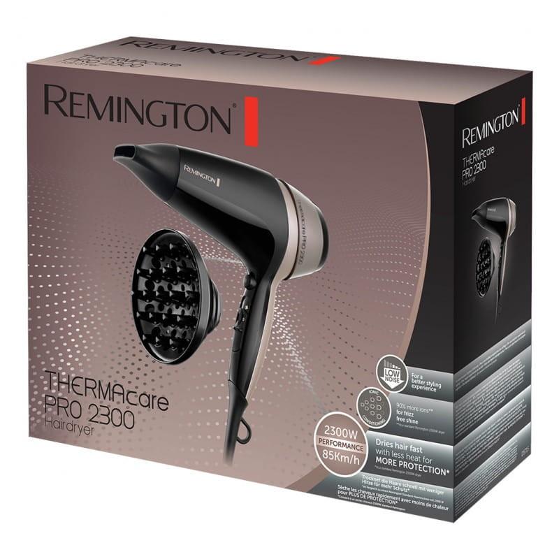 Secador de pelo Remington Thermacare Pro 2300 2300W Negro/Marrón imagen de la caja