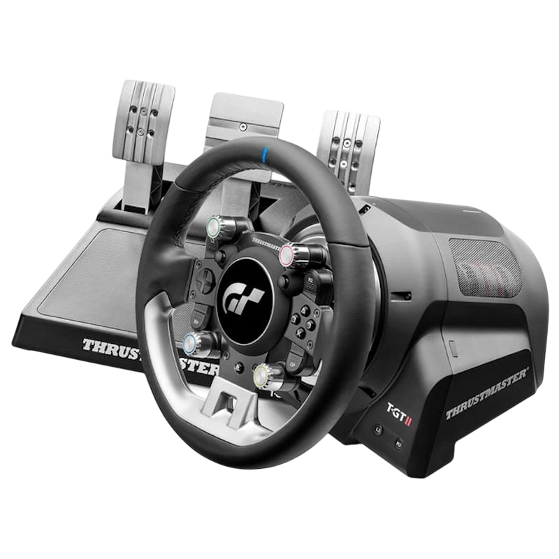 Thrustmaster T-GT II Force Feedback Volant + Pédales PC PS4 PS5