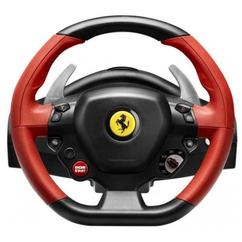 Thrustmaster Ferrari 458 Spider Xbox One - Volante + Pedales, LED de detección de Kinect