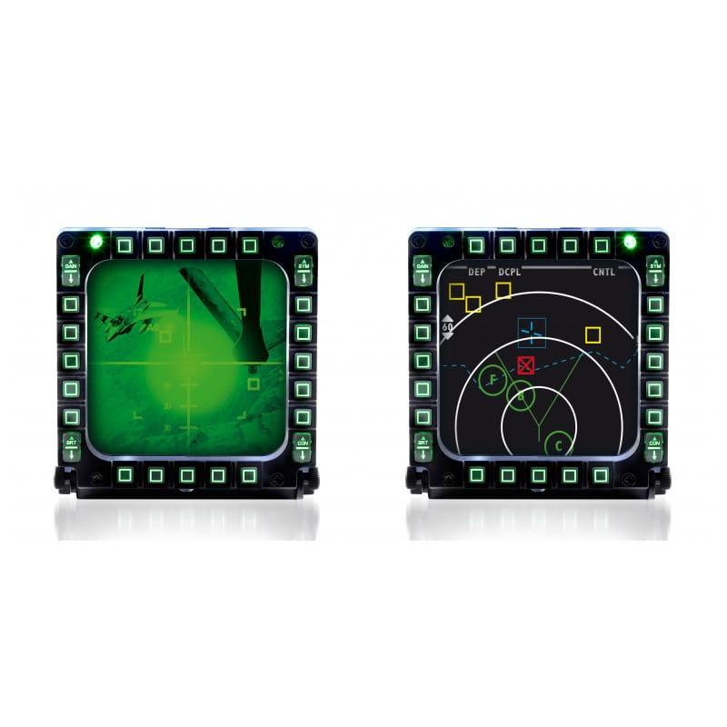 Thrustmaster MFD Cougar Pack - Accesório Joystick, Luz de fundo 