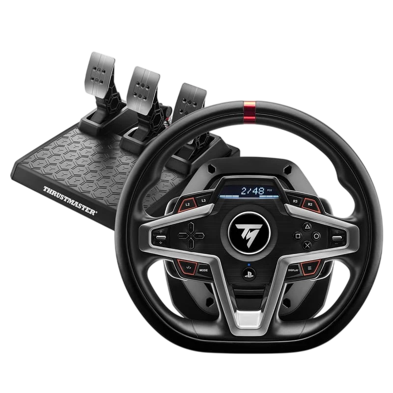 Thrustmaster T248 Force Feedback Adaptable Volante + Pedales PC PS4 PS5