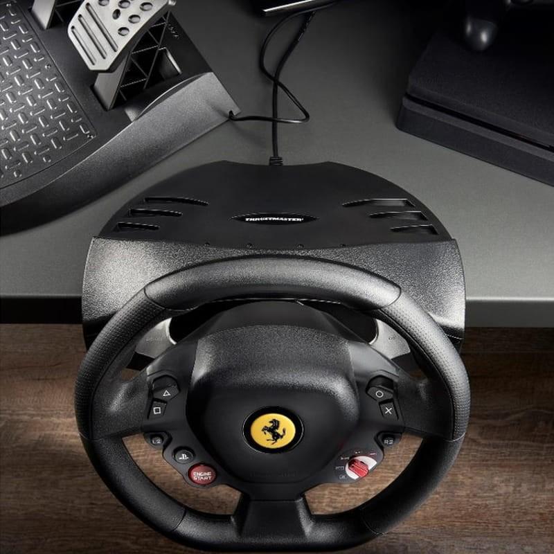 Thrustmaster T80 RW Ferrari 488 GTB - Volant PS5 / PS4 / PC - Système Bungee Cord