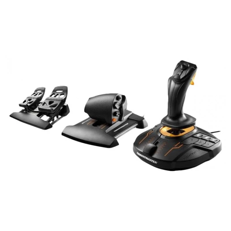 Thrustmaster T-16000M FCS Flight Pack PC - Manche de vol, Accélérateur et Pédales