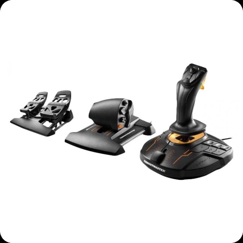 Thrustmaster T-16000M FCS Flight Pack PC - Manche de vol, Accélérateur et Pédales