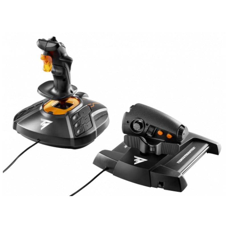 Thrustmaster T-16000M FCS Hotas PC - Joystick + Acelerador, 30 botões