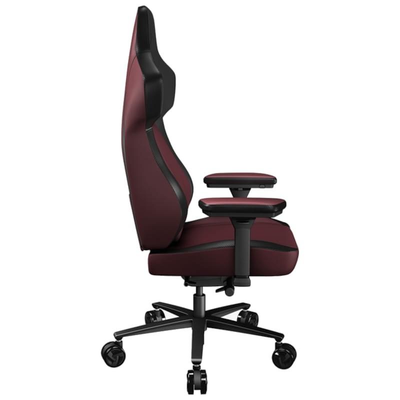 ThunderX3 CORE Modern Rojo - Silla Gaming Frontal lado izquierdo