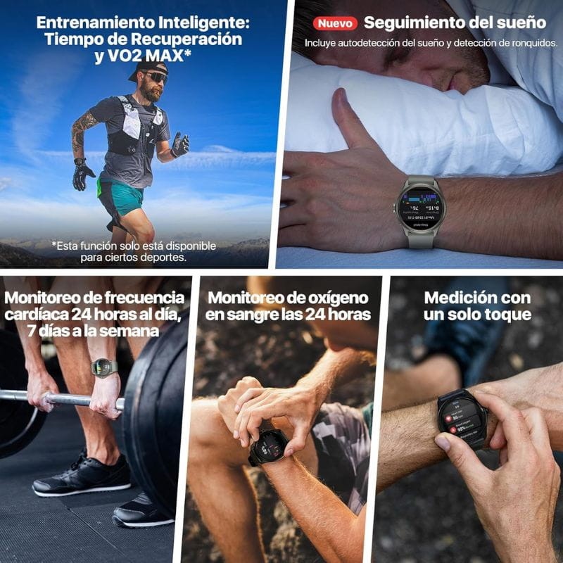 TicWatch Pro 5 Enduro Slate - Smartwatch avec GPS et NFC image spécifications