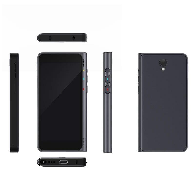 Lados de Timekettle Fluentalk T1 Tradutor Preto - Tradutor Portátil