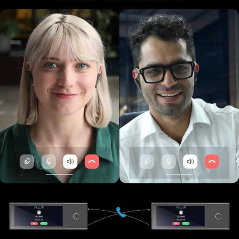 Simultâneo de Timekettle X1 AI Interpreter Hub Preto - Tradutor Portátil