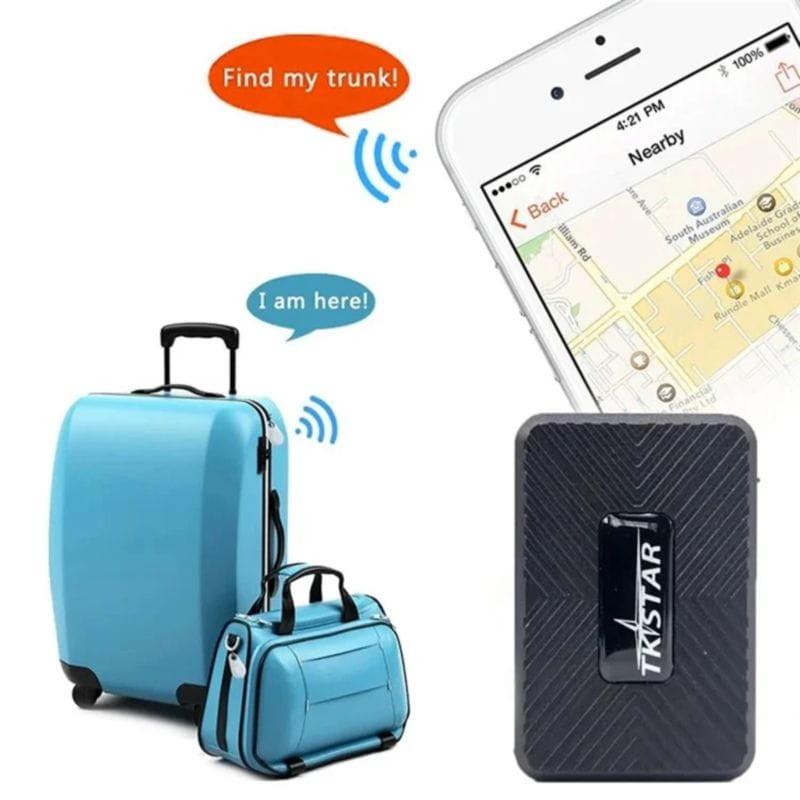 Traceur GPS TKSTAR TK913 4G Noir en valise