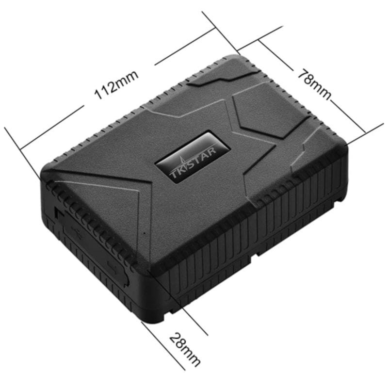 Dimensions du Traceur GPS TKSTAR TK915 IP65 Noir