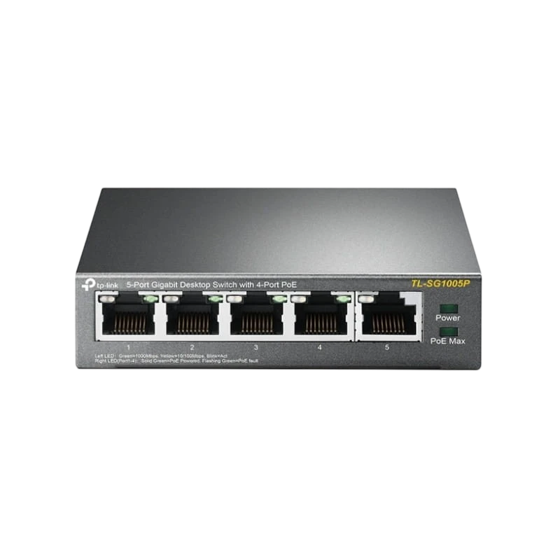 TP-Link TL-SG1005P PoE+ Negro - Switch