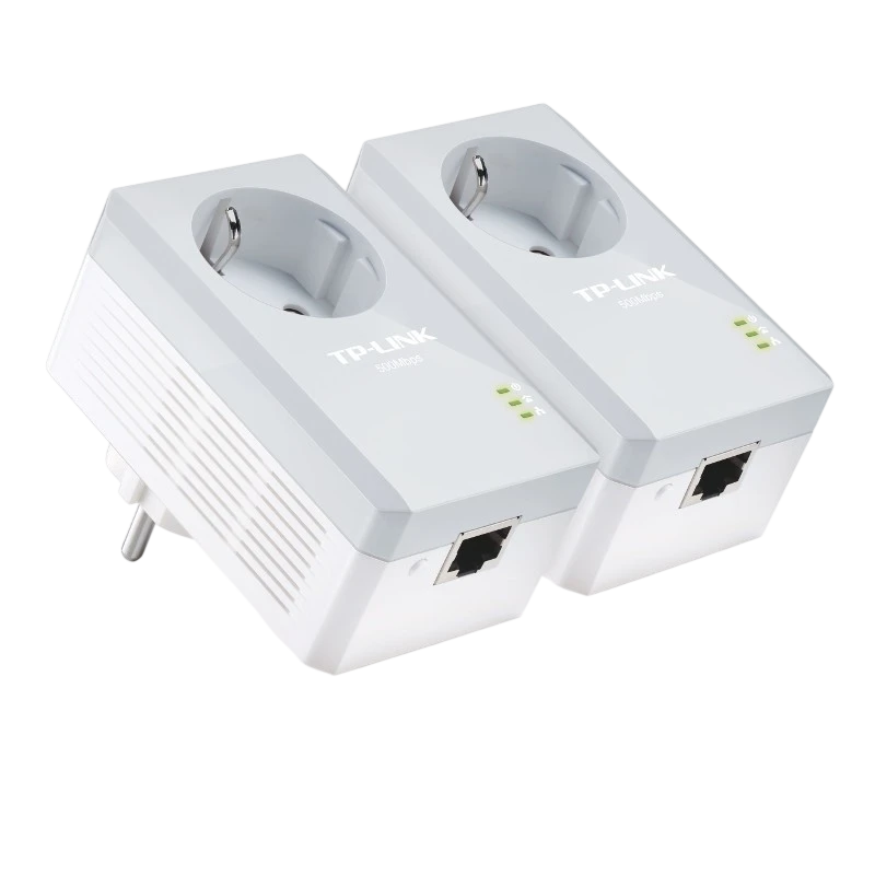 TP-LINK TL-PA4010PKIT Kit de inicio con adaptadores Powerline AV500 con enchufe incorporado