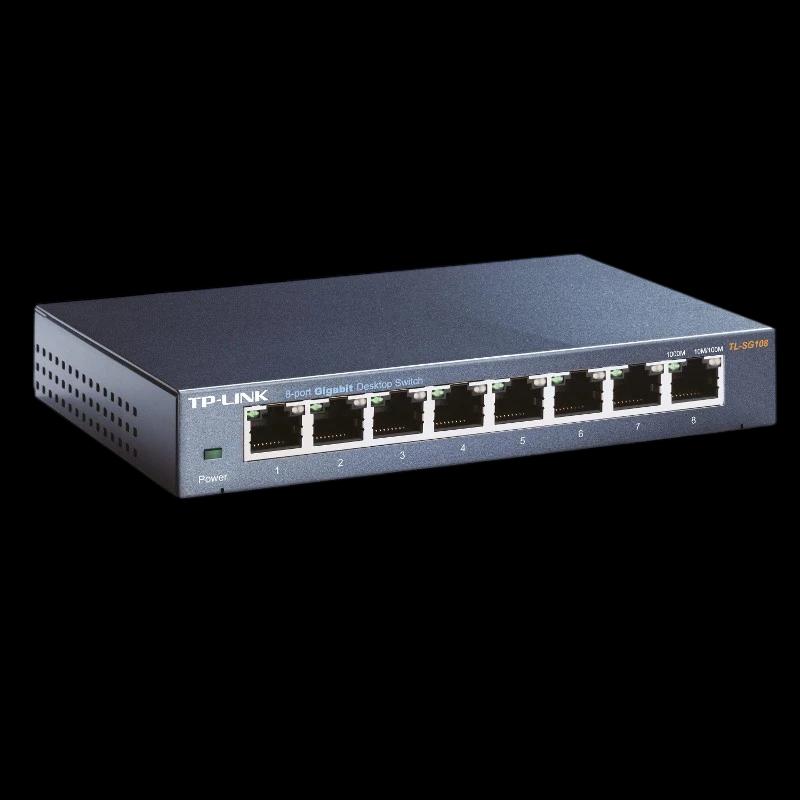 TP-LINK TL-SG108 Switch de bureau 8 ports Gigabit 10/100/1000 Mbps